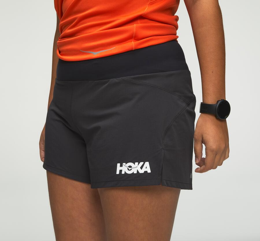 Hoka One One Korte Broek Dames - Performance - Zwart - OH5391076